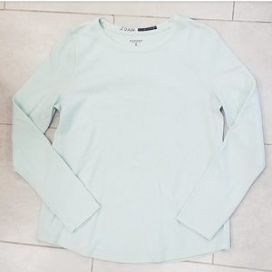 Sonoma pale mint green thermal top